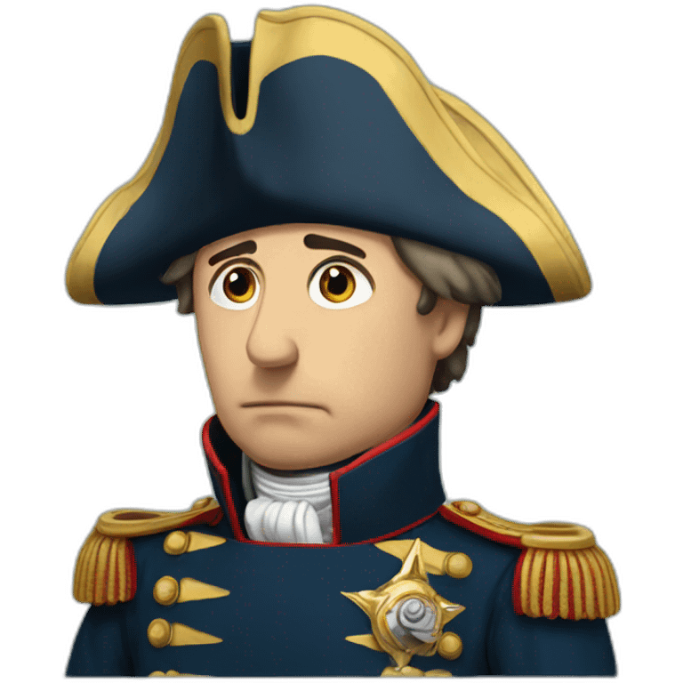 Napoleon triste emoji