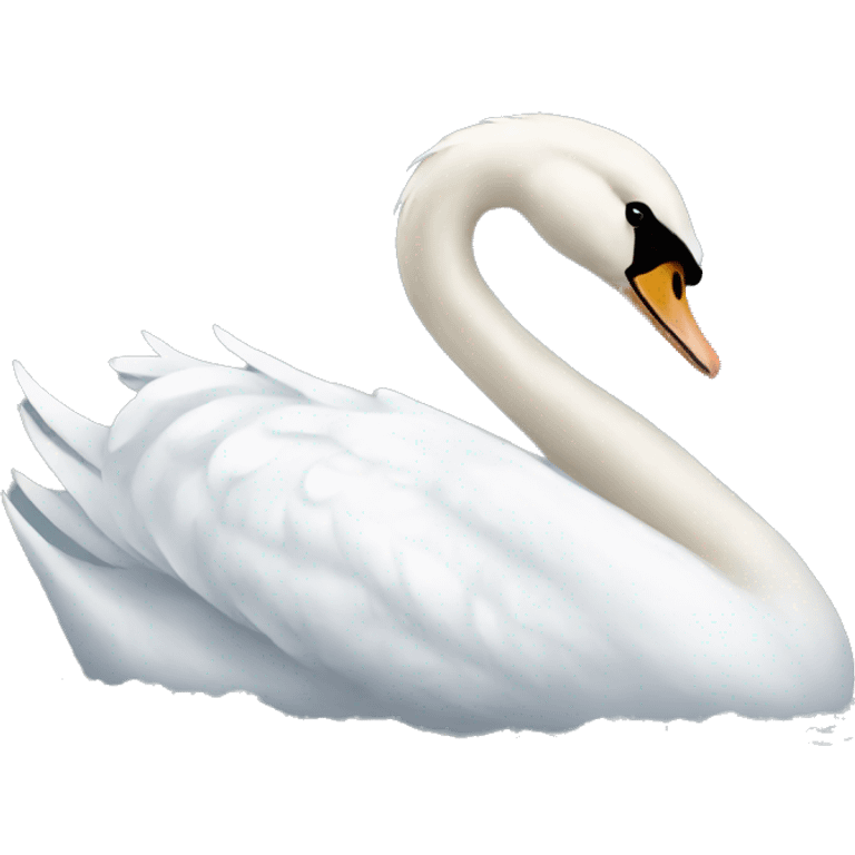 white swan emoji