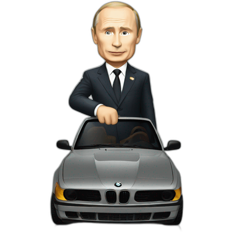 putin on bmw emoji