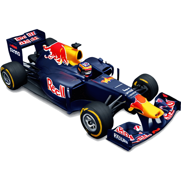 Redbull racing F1 car emoji