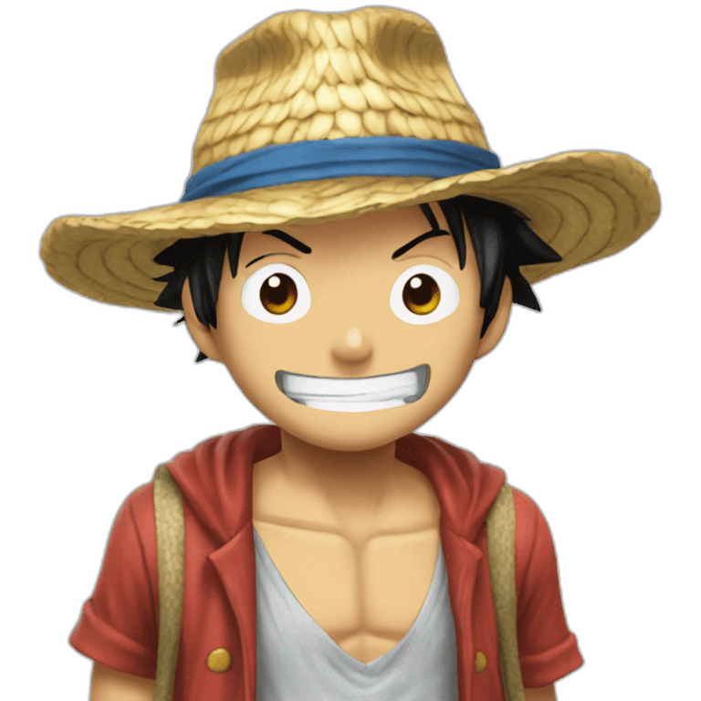 Luffy bourré emoji