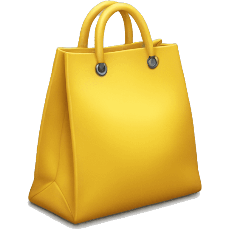 Yellow bag emoji