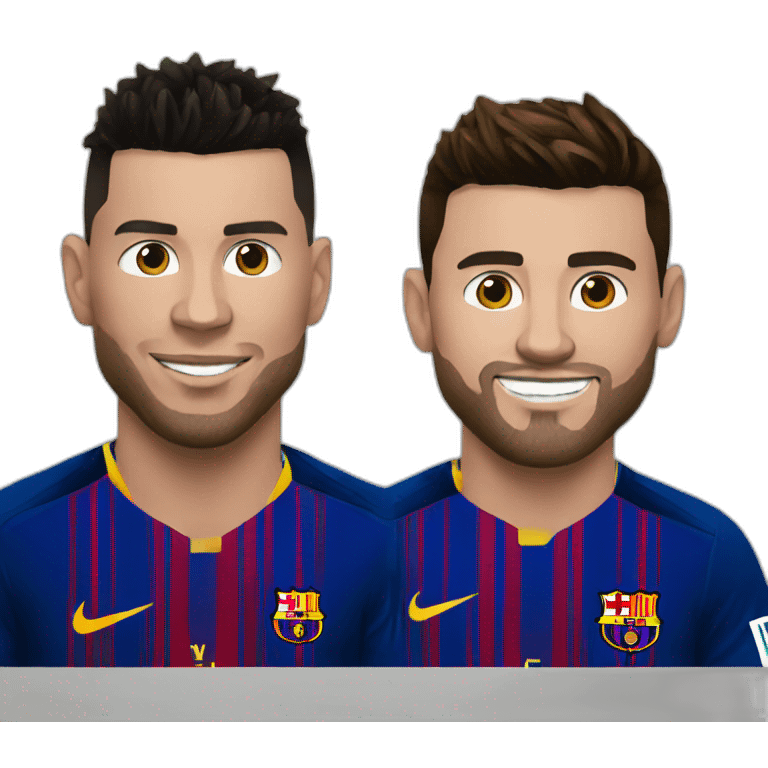 Ronaldo messi emoji