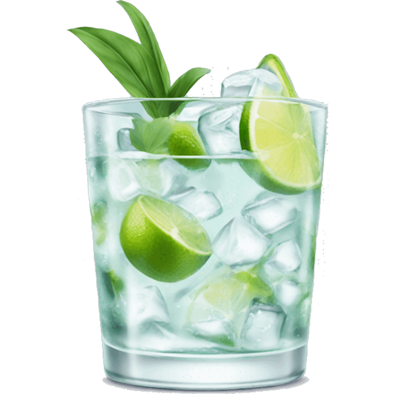 Gin and tonic  emoji