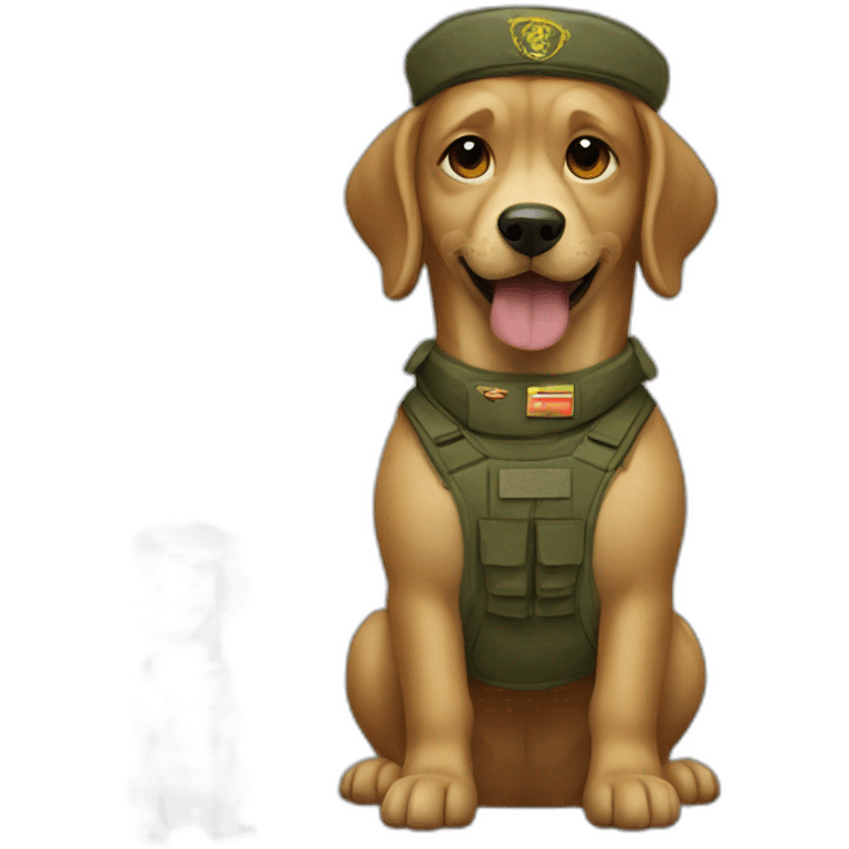 dog ukrainian army emoji