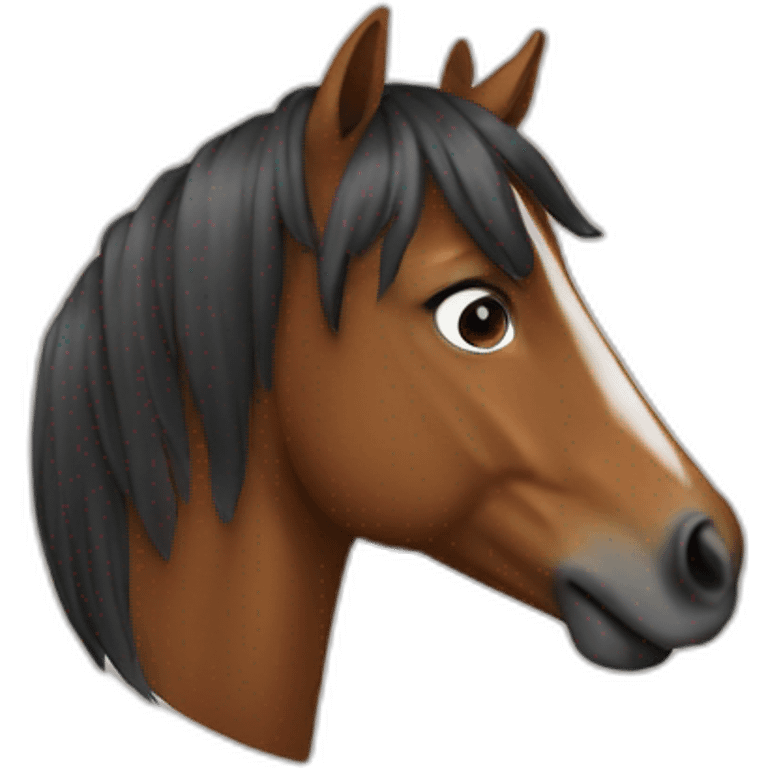 horse on the boy emoji