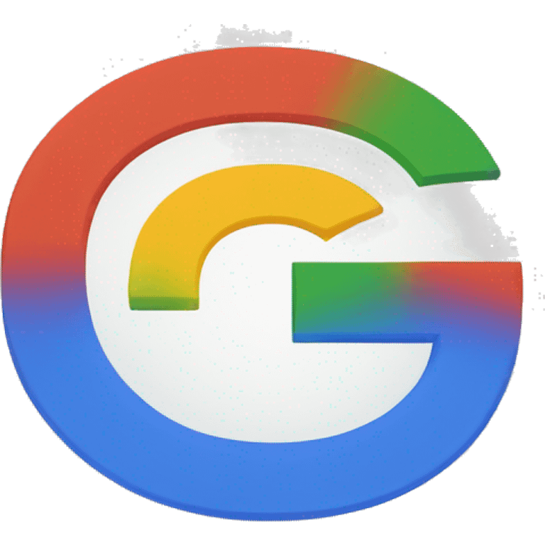 the letter G logo of google emoji