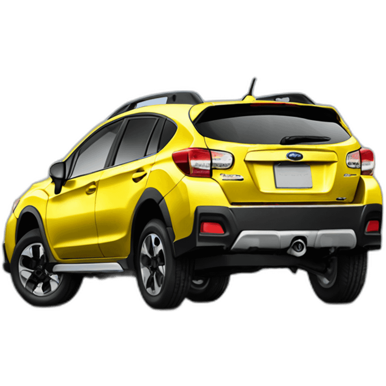 yellow-Subaru-crosstrek emoji