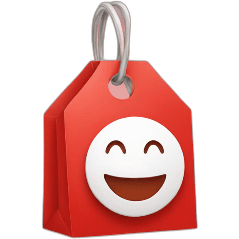 Red sale tag emoji