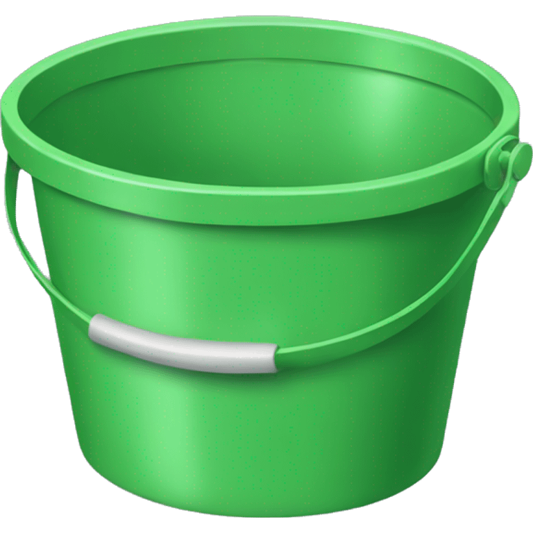 green bucket data emoji