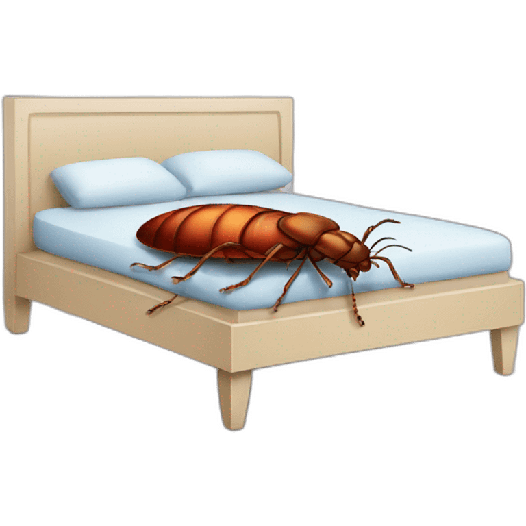 Bed bug emoji