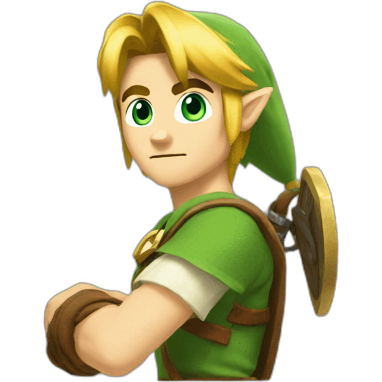 Link from zelda head emoji