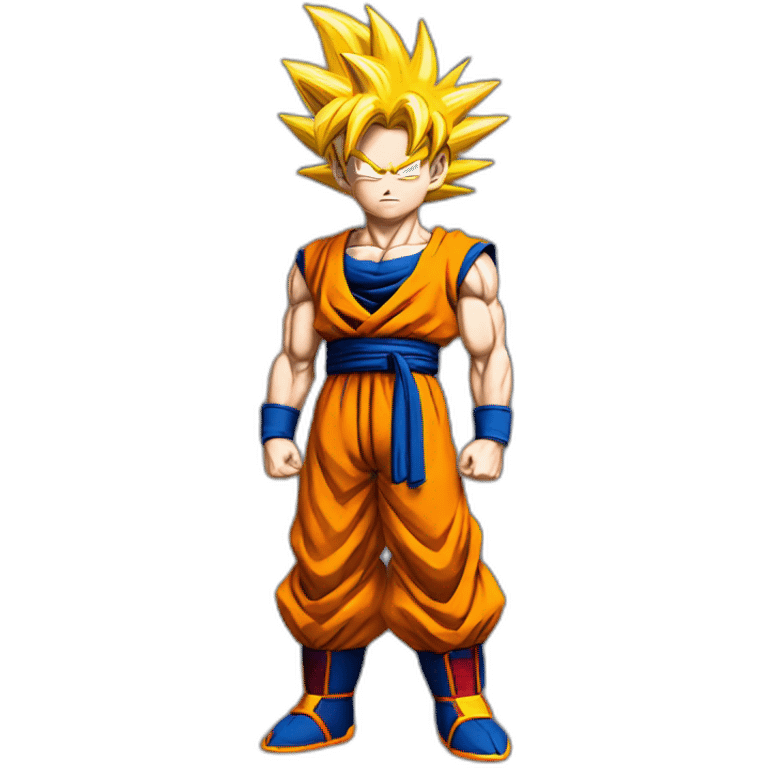 goku super saiyan full body emoji