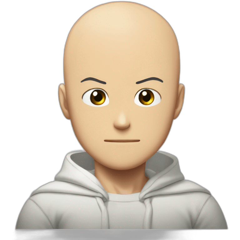 Saitama from one punch man emoji