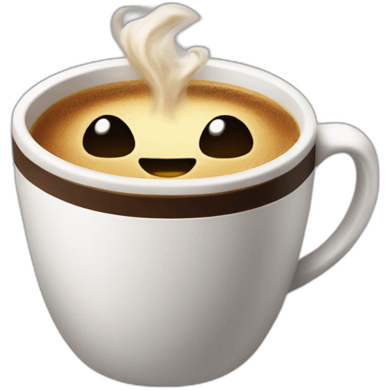 super charged coffee emoji