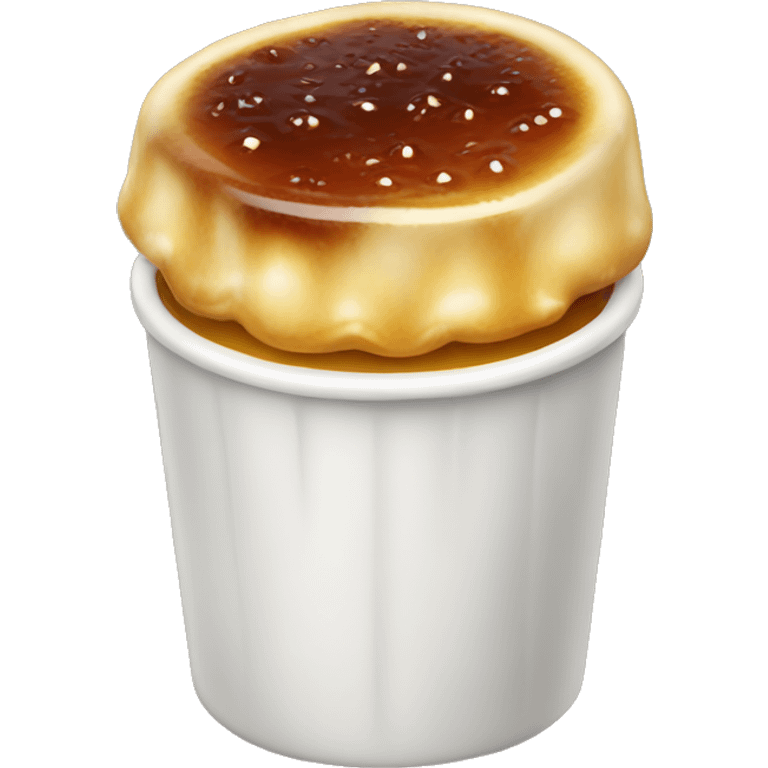 Crème brule emoji