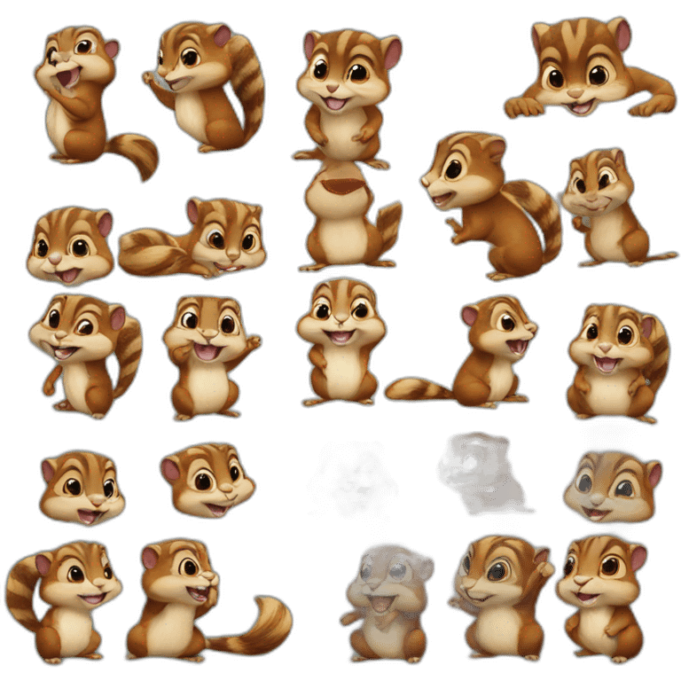 chipmunks emoji