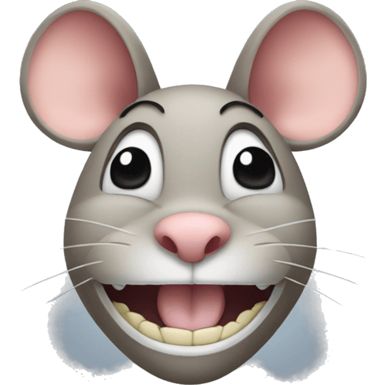 mouse with teeth out emoji