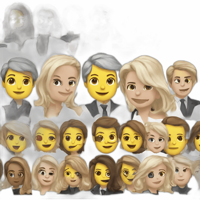 macron becomes a woman emoji