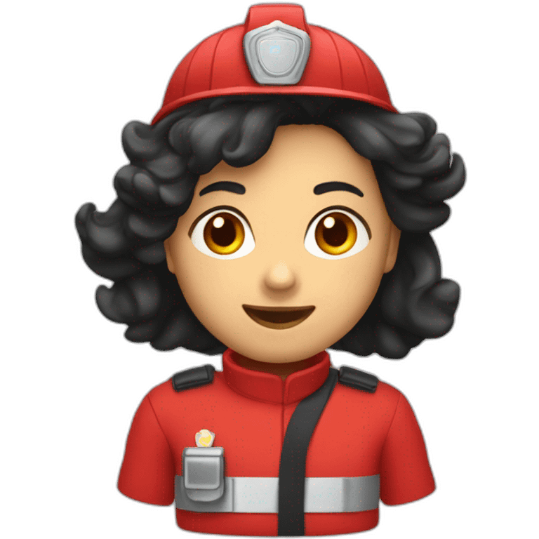 Pompier embrasse emeline emoji