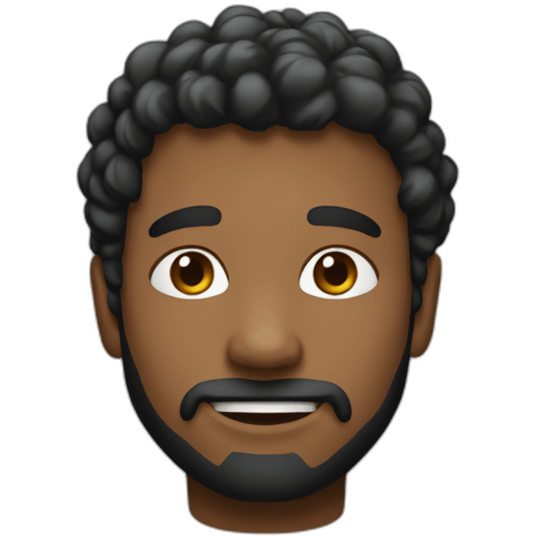 pelo-enconado emoji