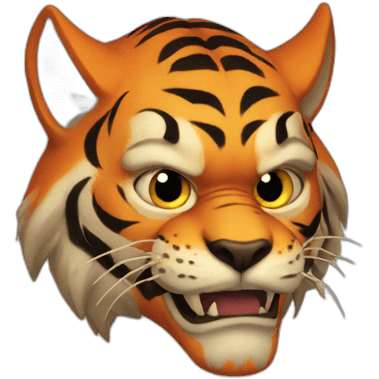 tiger devil emoji