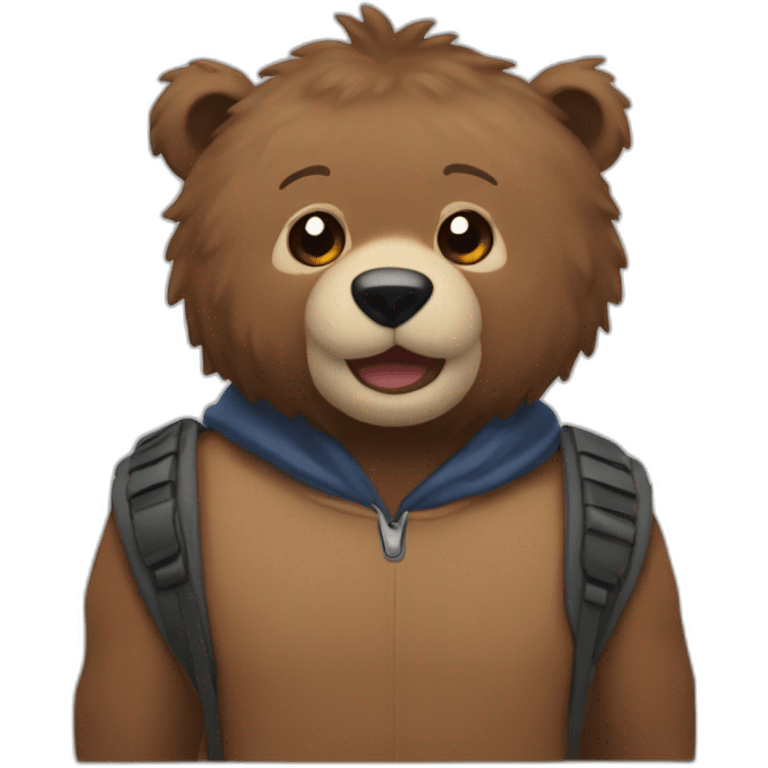 Brock lesna 2023 emoji with bear emoji