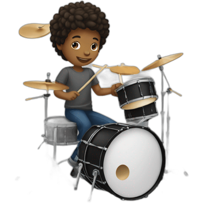 boy-playing-drums emoji