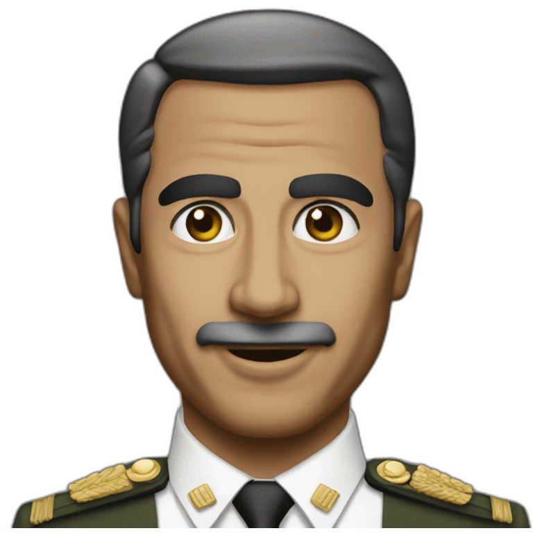 Irak president emoji