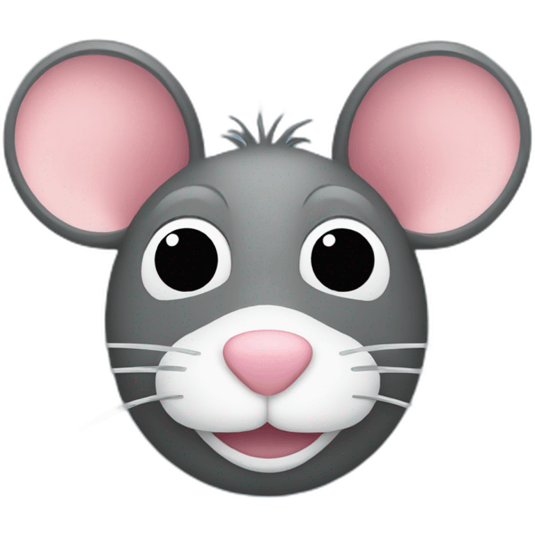 rat with zoom logo emoji