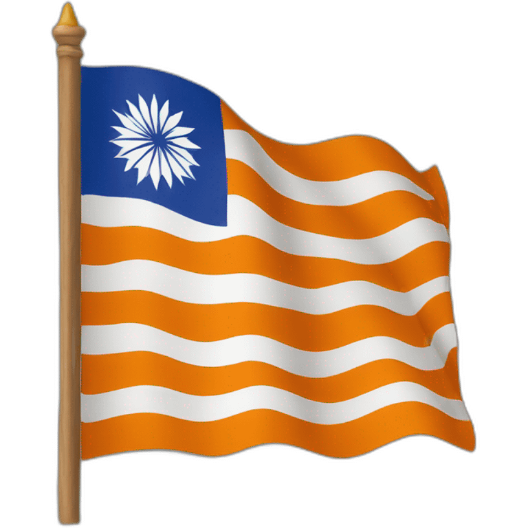 Hindu flag emoji