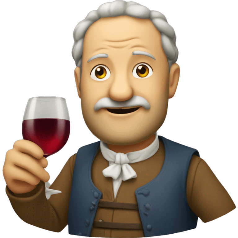 Zwerg mit wein emoji