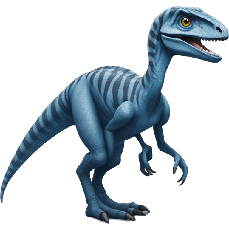 Velociraptor Blue from Jurassic World emoji