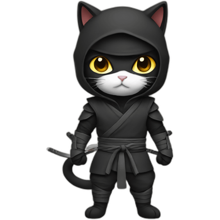 cat ninja emoji