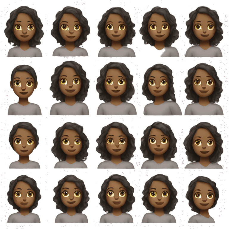 Ai beatiful girl emoji