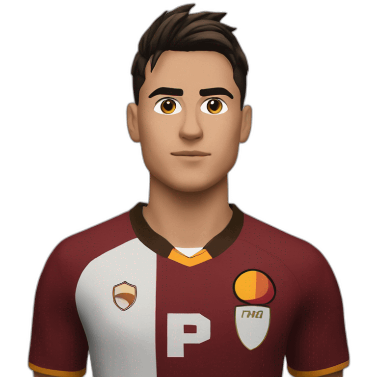 Dybala con la maglia as Roma emoji