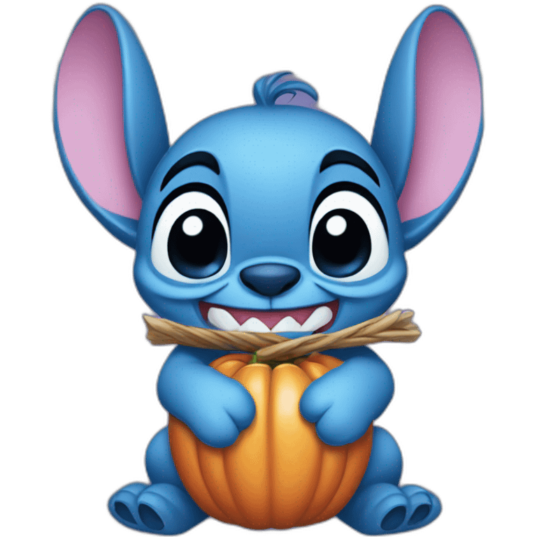 Stitch Disney Halloween emoji