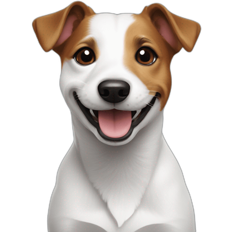 jack russell smiling emoji