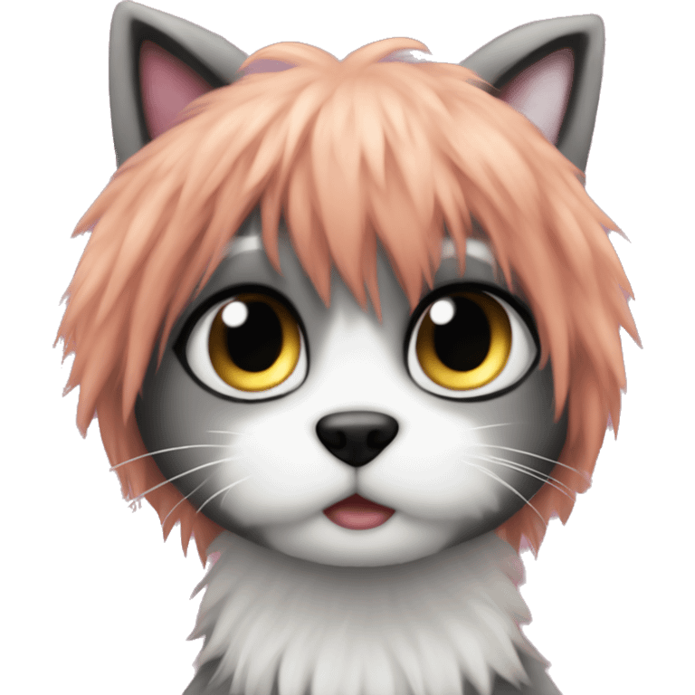 furry doggy sparklecat scene emo  emoji