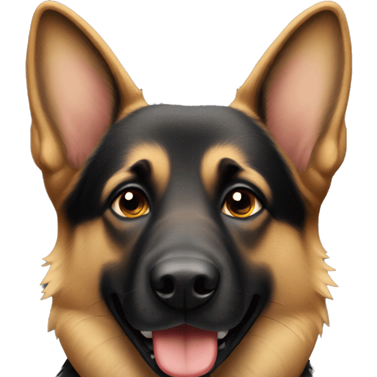 German Shepard  emoji