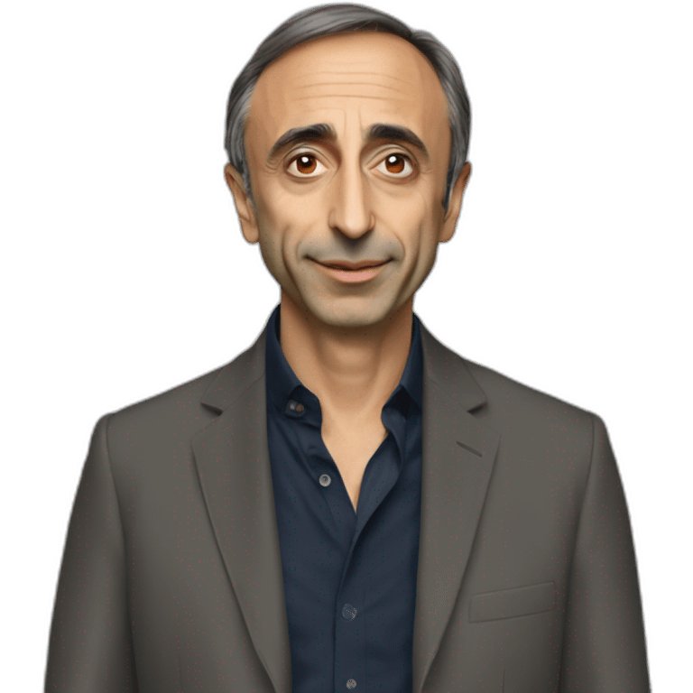 Éric Zemmour avec africain emoji