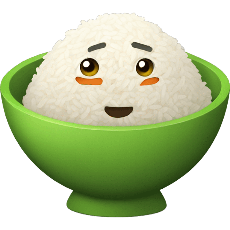 Rice with vegetables  emoji