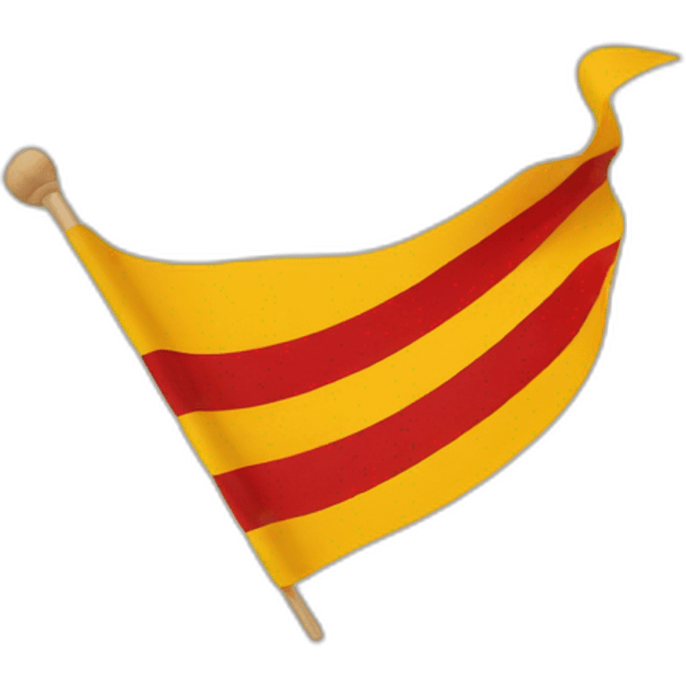 Bandera catalana emoji