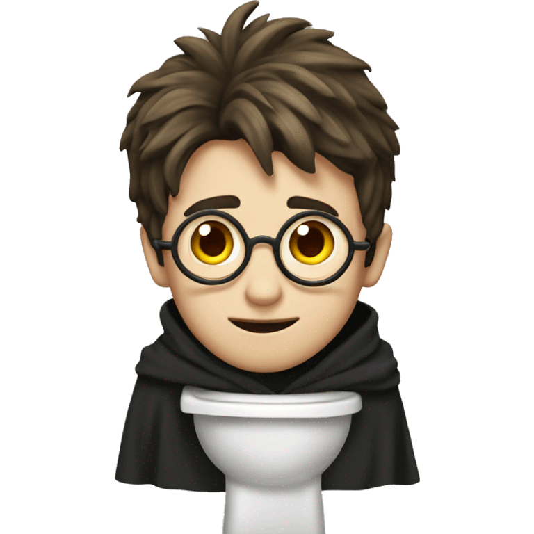 Harry Potter in toilet  emoji