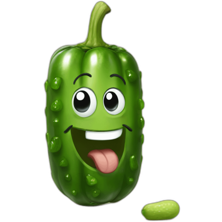 happy pickles emoji