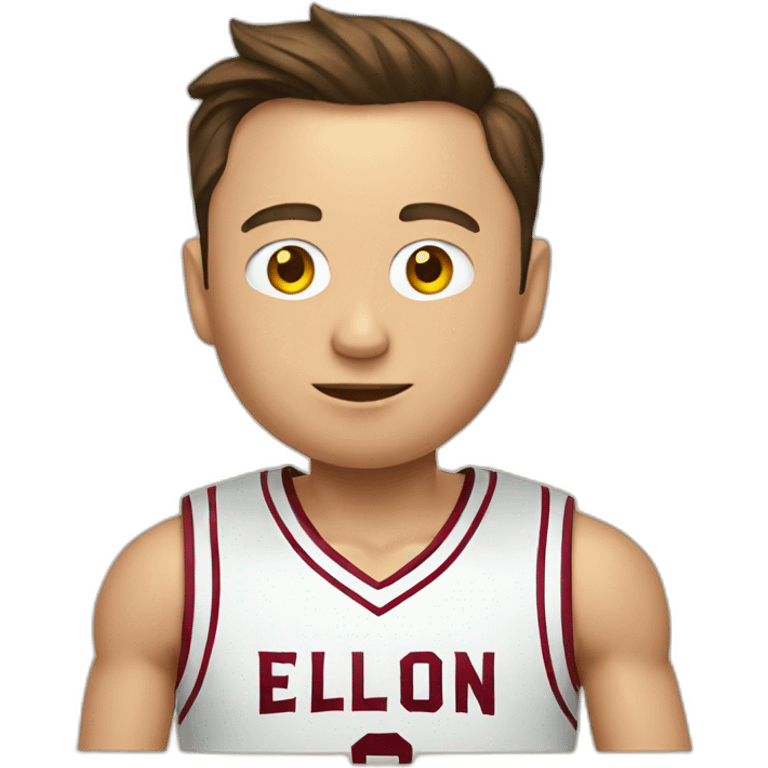 elon musk playing basketball emoji