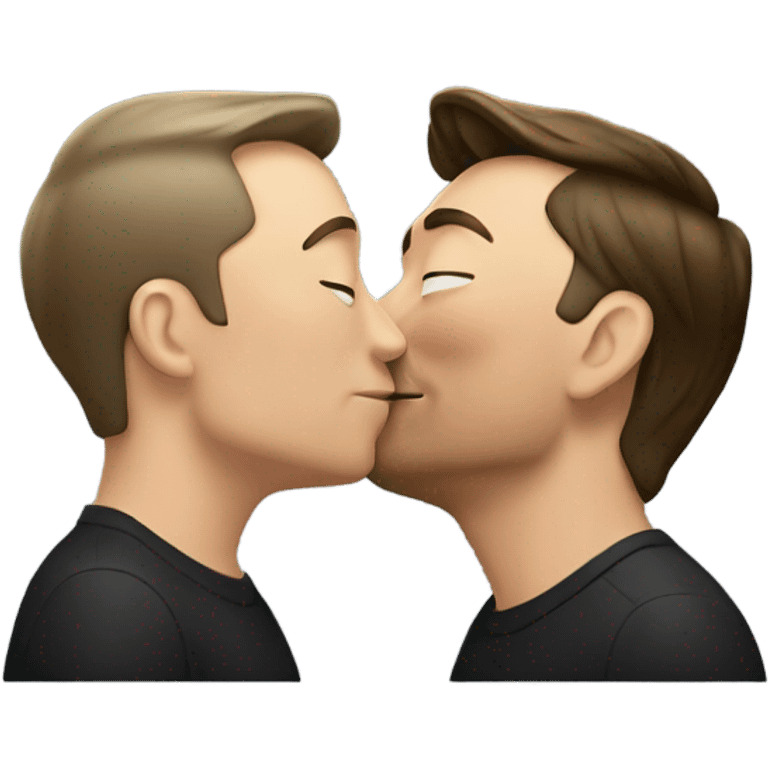 Shaw kiss elon musk emoji