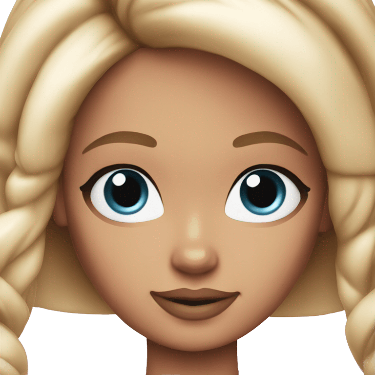 awkward barbie emoji