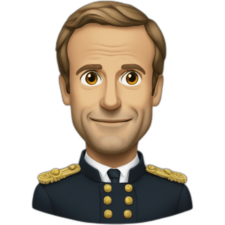 Emmanuel Macron moutarde emoji