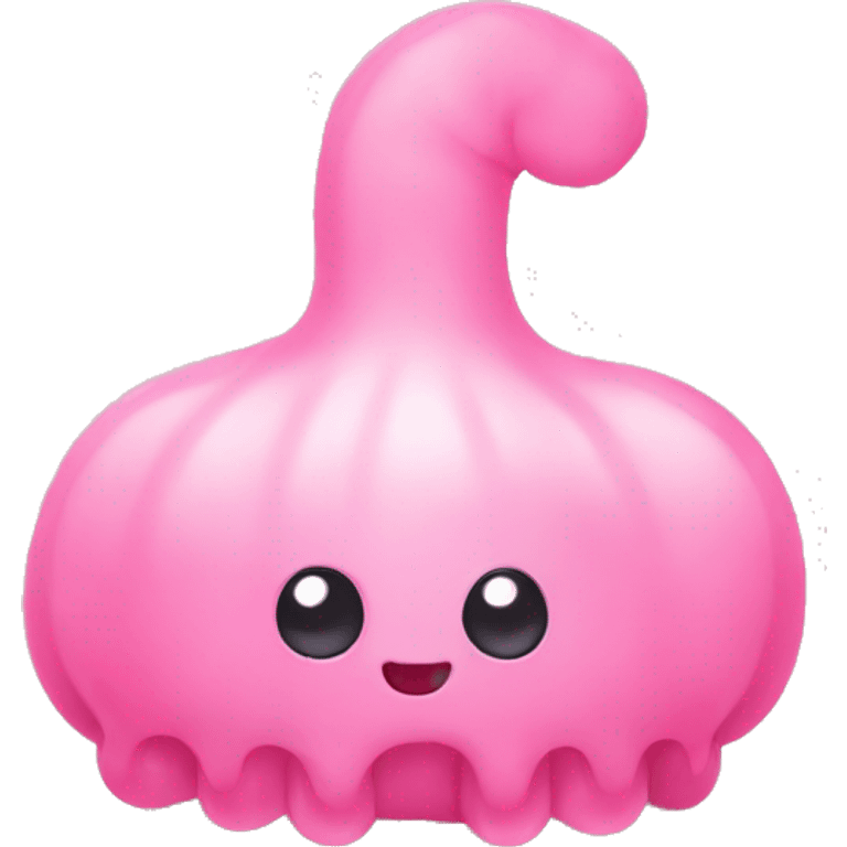 Cute pink jellycat emoji